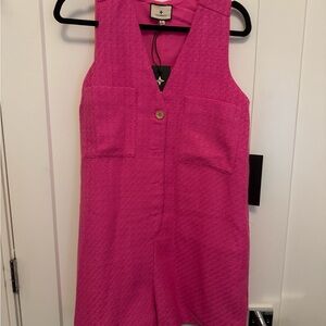 Tuckernuck Pink Sleeveless Jumpsuit
